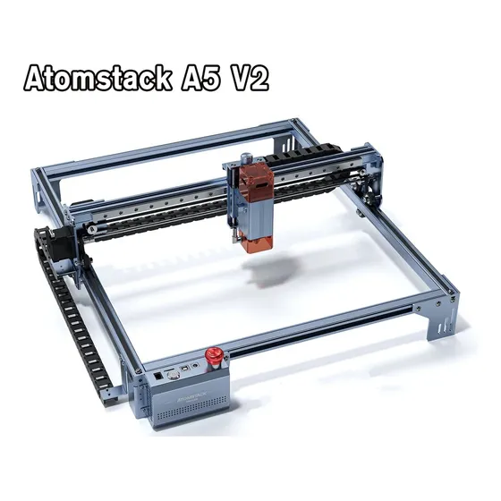 Grabadora Y Cortadora Lasser Atomstack Maker A5 V2 40w Impor