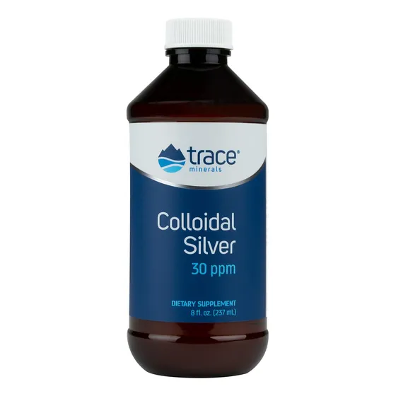 Trace Minerals Plata Colloidal 30 Ppm 237 Ml Sfn