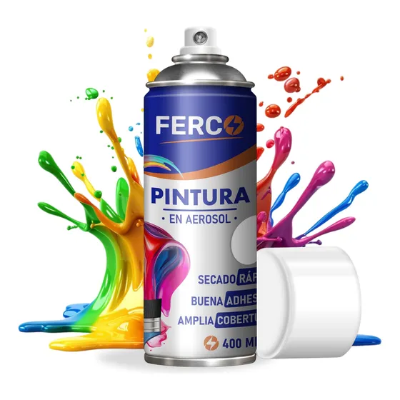 Pintura En Spray / Aerosol Colores Clásicos 400cc Ferco