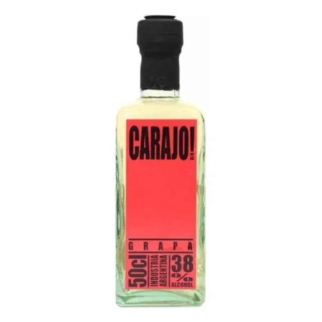 Grapa Carajo! Añeja Catamarqueña 500ml Zetta Bebidas