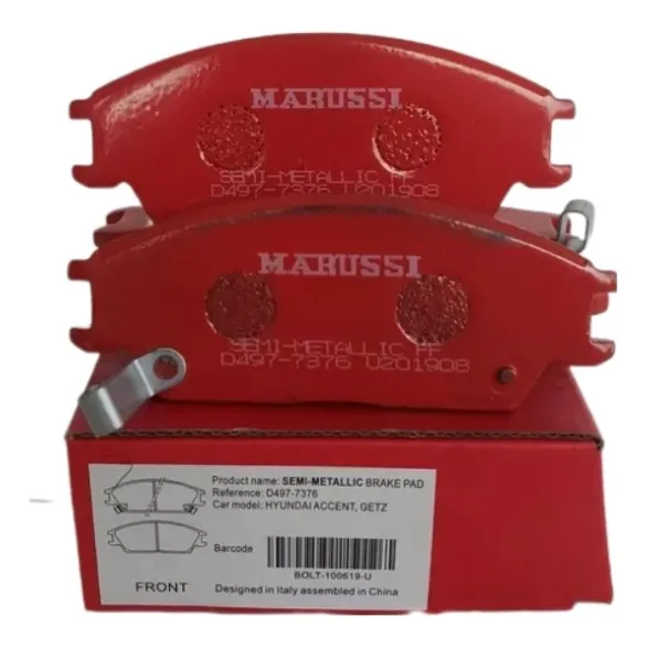 Pastillas Freno Delan Marussi Para Hyundai Excel Accent Getz
