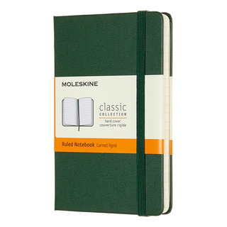 Caderno Moleskine Clåssico Verde Murta Pautado Capa Dura P Caderno Moleskine Clåssico Verde Murta Pautado Capa Dura P