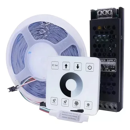 Cinta Led Luz Continua 6500k 24v 5m Ip20 9,5w Control Hammer