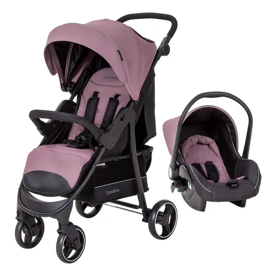 Cochecito City Travel V3 Accesorios Rosa Malva