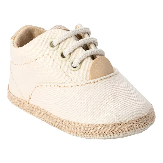 Zapatilla Bebe  No Caminante En Beige 