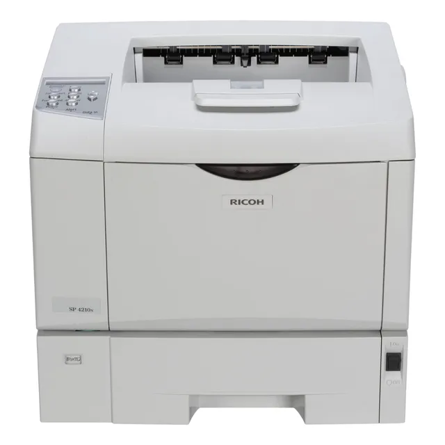 Impresora Láser Ricoh Aficio Sp 4210dn Byn Con Servicio Color Gris