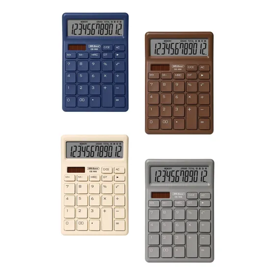 Calculadora 12 Digitos Oe-966 Offi-esco Color