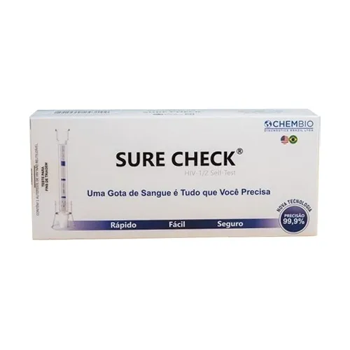 Teste Ovulsure Check 99,9% Precisão 1 Unidade Rápido Chembio