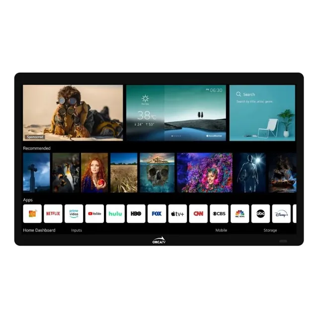 Orca 43 Pulgadas 4k Uhd Led Smart Tv Exteriores Ortv430sm