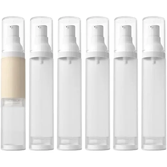 15 Pcs 50ml Botella Con Bomba Para Crema Cosmética Airless