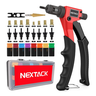 Herramienta Para Remachar Y Tuercas Nextack, Pistola De 8 Re Herramienta Para Remachar Y Tuercas Nextack, Pistola De 8 Re