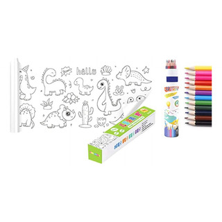 Rollo De Papel Para Colorear Rollo De Dibujo Infantil Con 12 Rollo De Papel Para Colorear Rollo De Dibujo Infantil Con 12