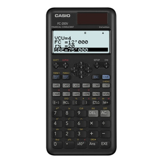 Calculadora Financiera Casio Fc-200v-2 Calculadora Financiera Casio Fc-200v-2