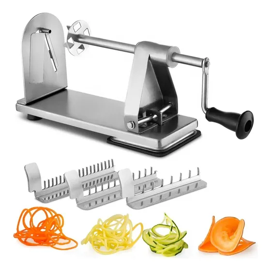 Espiralizador De Verduras En Acero Inoxidable Mitbak