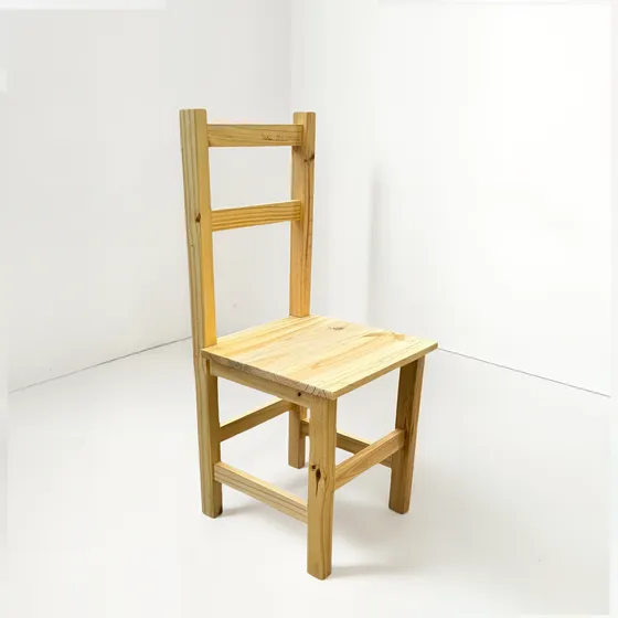 Silla Clásica Muebles De Campo Modelo Eco Pino