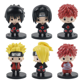 Chibi Naruto Merch: Naruto, Kakashi Figures For Car Decor. Chibi Naruto Merch: Naruto, Kakashi Figures For Car Decor.