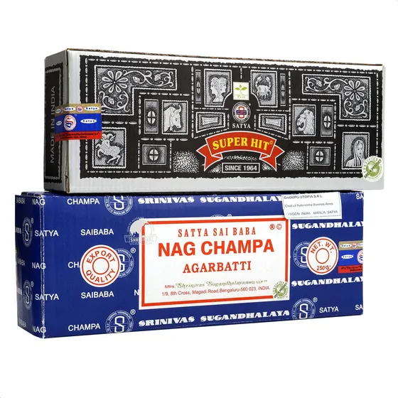 Sahumerios Satya Nag Champa Premium Series 250gr. X 1 Uni