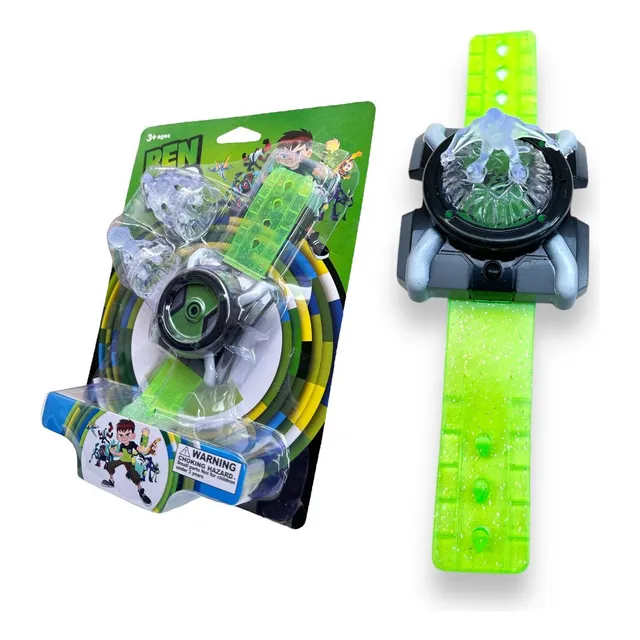 Relógio Ben 10 Omniverse Com Som Luz E Alienígenas Infantil