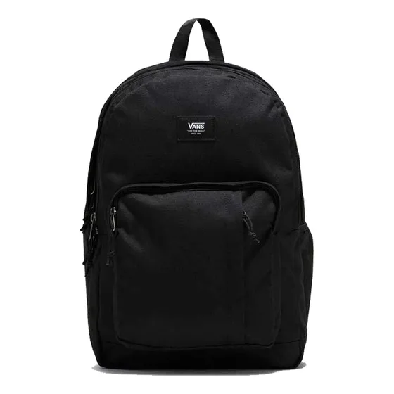 Mochila Vans Negra Old Skool Trek Black Color Negro Diseño De La Tela Liso