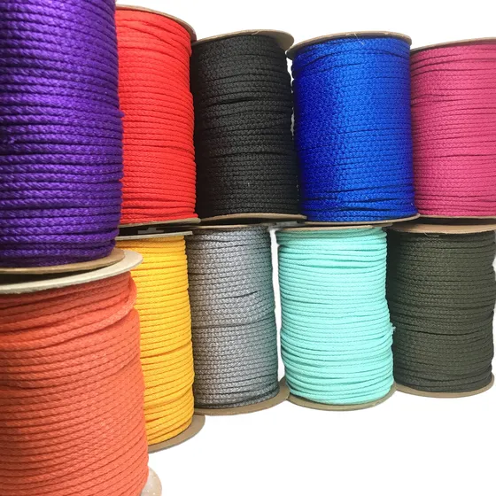 Cordón De Polipropileno De 4mm X Rollo 100m. Muchos Colores