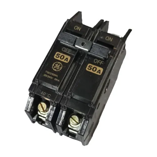 Breaker General E. 2x50amp 120/240v Tqc2150wl Superficial