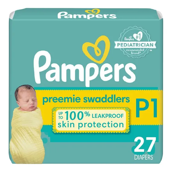 Pampers Prematuros Con Blankie Soft