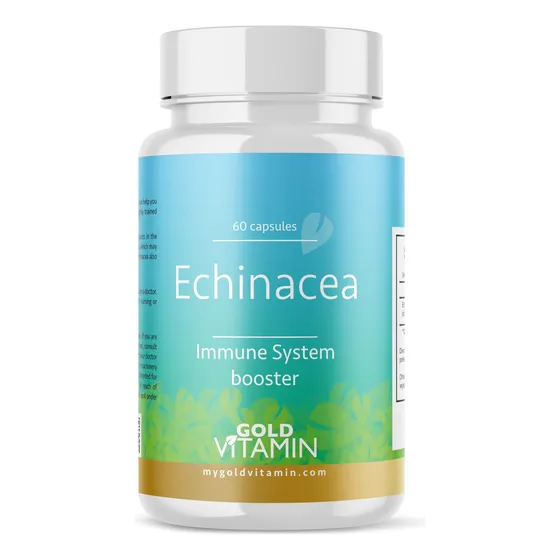 Equinacea 400mg - Sistema Inmune 60 Capsulas | Gold Vitamin