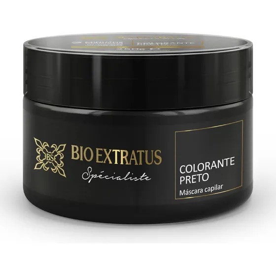 Máscara Magica Tonalizante Cabelos Bio Extratus Oferta 250gr Cor: Preta