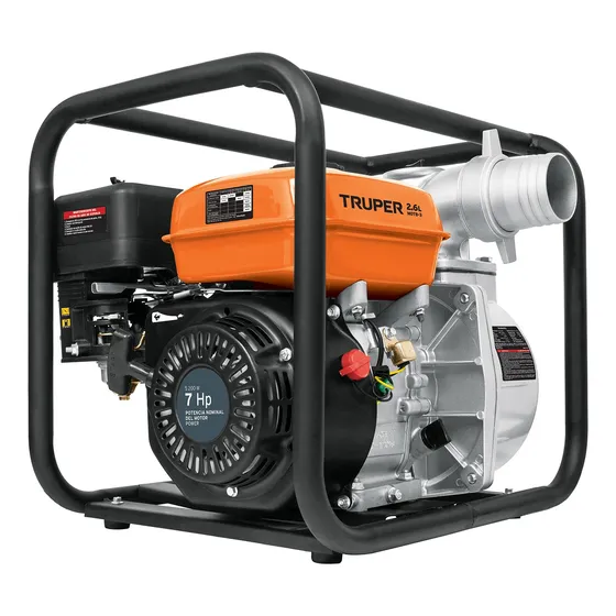 Motobomba Autocebante 7 Hp 3x3'' A Gasolina Truper 17117