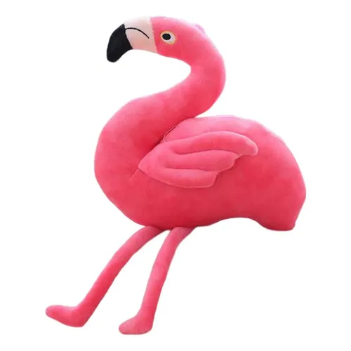 Peluche Flamenco De 50 Cm – Almohada Suave Y Colorida Para Dormir O Jugar, Regalo Para Niños Y Niñas