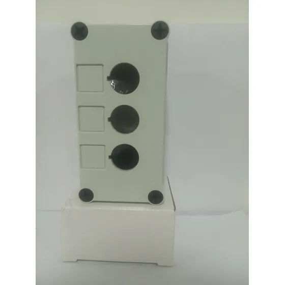 Caja Plástica Para Pulsadores Y Luz Piloto 22mm