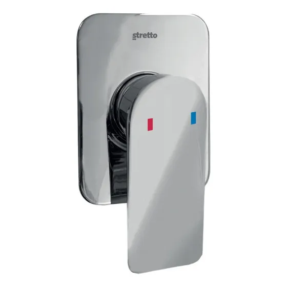 Grifo Monocontrol Para Ducha Lucca Cromo Stretto