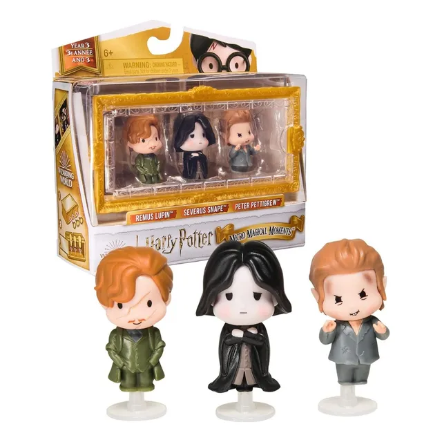 Harry Potter - Figura En Vitrina: Remus Lupin + Severus Snap
