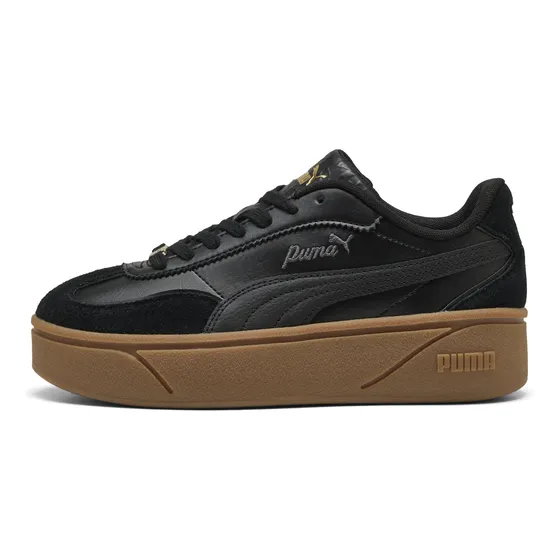 Zapatilla Puma Club Ii Era Platform Lux Negro Mujer