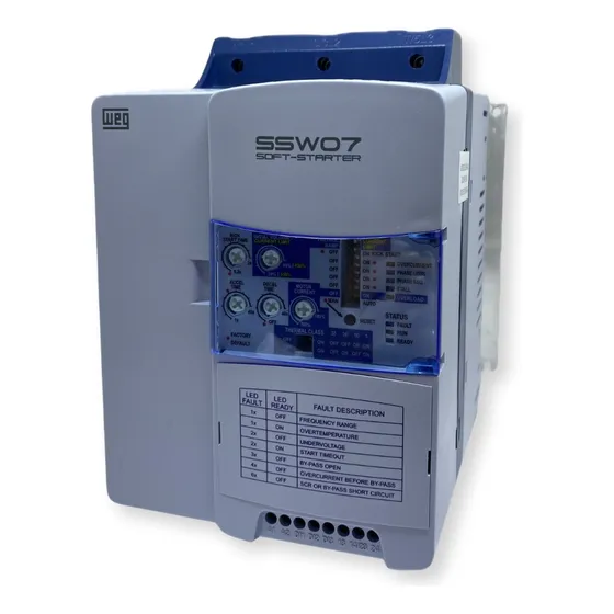 Chave Softstarter Weg Ssw07 45a 15cv/220cv 30cv/380v