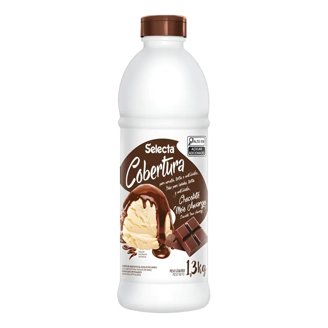 Cobertura Para Sorvetes E Sobremesas Sabores Intensos 1,3kg