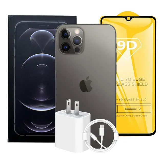 Apple iPhone 12 Pro Max (128 Gb) - Negro Con Caja Original