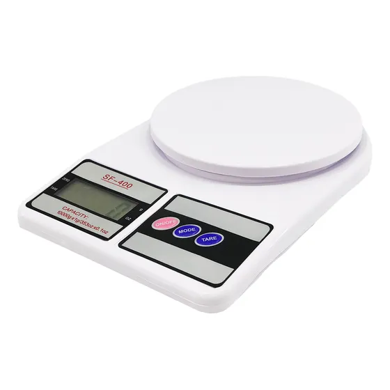 Balanza Digital Peso De Cocina Portatil 10kg Incluye Bateria
