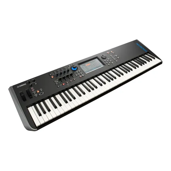 Sintetizador Yamaha Modx7 Plus 76 Teclas Cor Preto