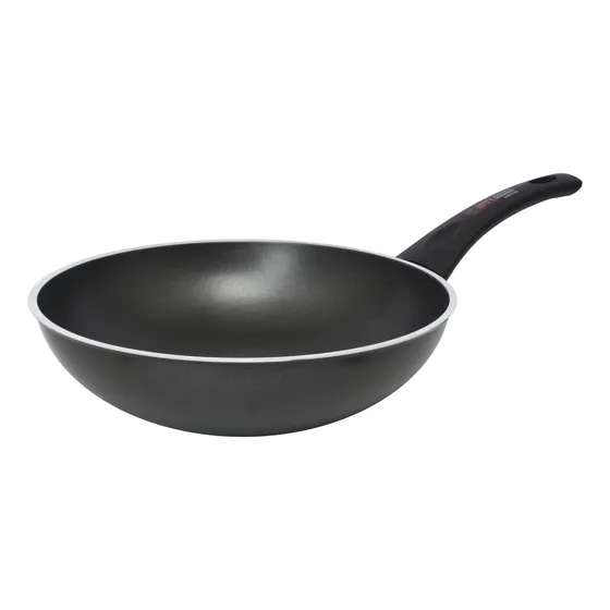 Wok Sarten 28 Cm Antiadherente Italia Apta Induccion 3,5 Mm
