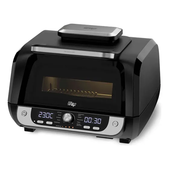 Fritadeira Elétrica Air Fryer WAP Barbecue com Painel Digital e 12 Funções