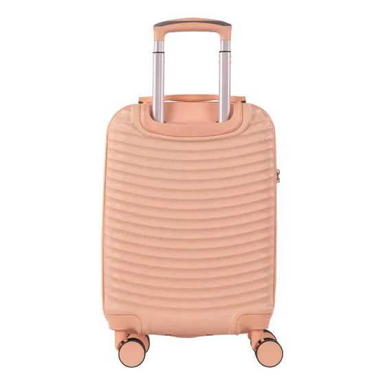 Mala De Viagem Bordo Com Rodas 360° Vega 3t - Coral Cor Rosa