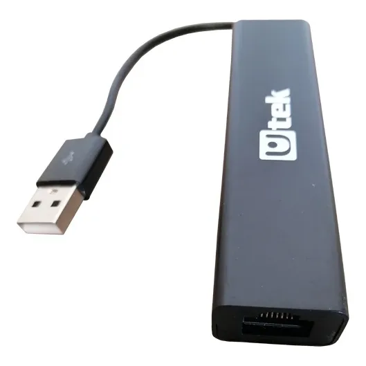 Adaptador Usb 2.0 A Rj45 Ethernet + 3 Hub Premium