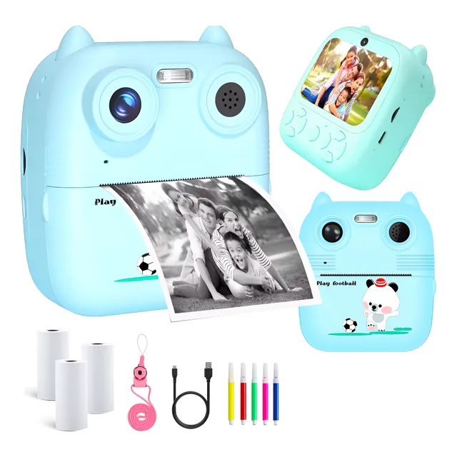 Camara Filmadora Impresora Termica Musica Y Juegos