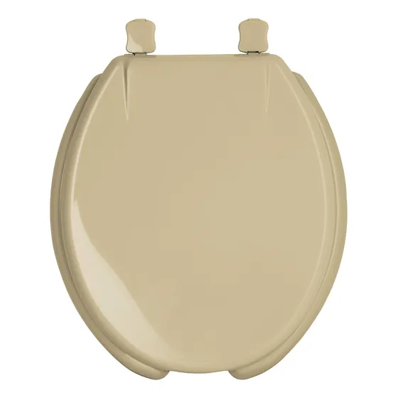 Asiento Para Wc Redondo, Color Beige Foset AWC-40C