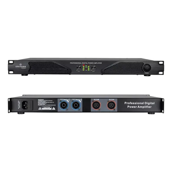 Amplificador Poder Digital Audio 800w 2 Canales Profesional