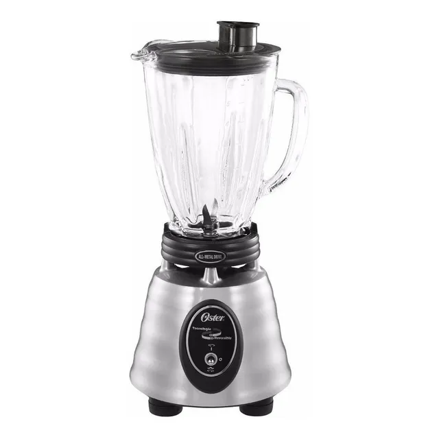 Licuadora Oster BEST02-E01 1.5 L gris con vaso de vidrio 127V