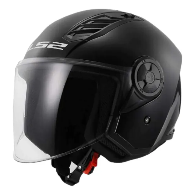 Casco Moto Ls2 Of616 Airflow 2 Negro Matte