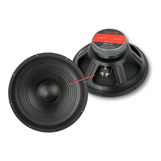 Par De Bocinas 15 Pulgadas Krack Audio Profesional 600watts 