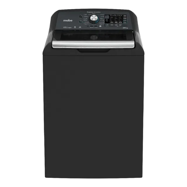 Lavadora automática Mabe hasta 24kg color negro